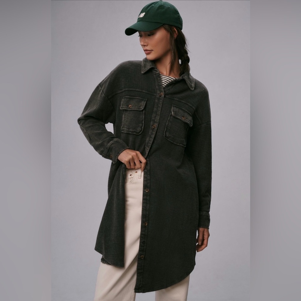 NWT PILCRO Duster Shacket size Small - Picture 2 of 11